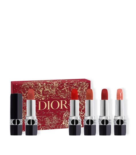 mini lipstick set dior|christian dior limited edition lipstick.